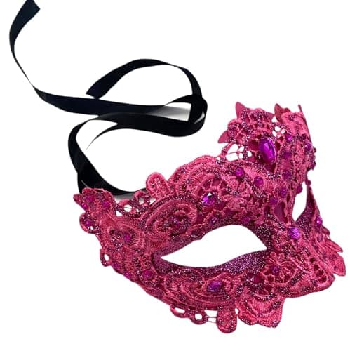 Masq Brocade Lace Masquerade Ball Mask Pair