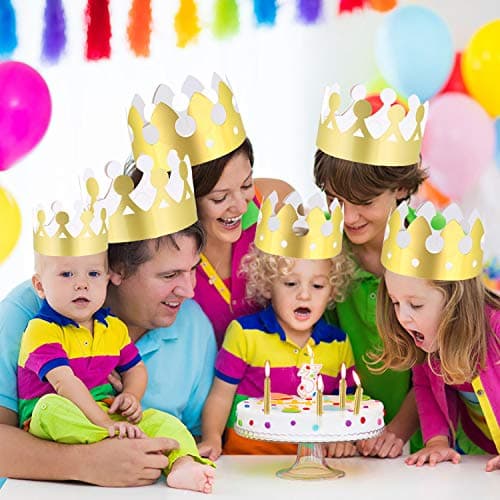 Party Crowns for Birthday and Baby Shower