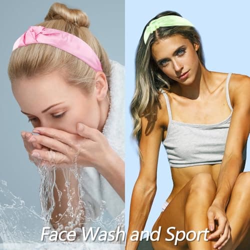Women & Girls Stylish 5PCS Knotted Headbands