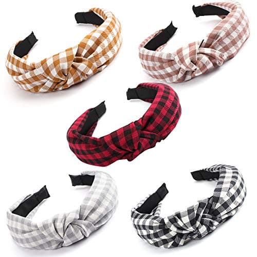 Women & Girls Stylish 5PCS Knotted Headbands