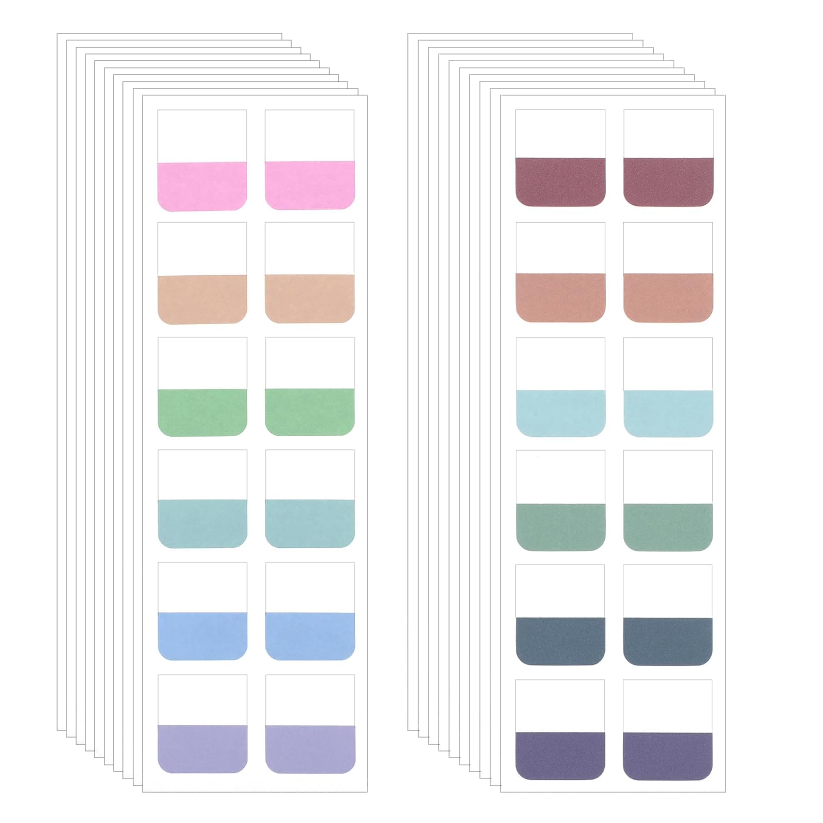 240pcs 1 inch Sticky Annotation Tabs for Books and Files