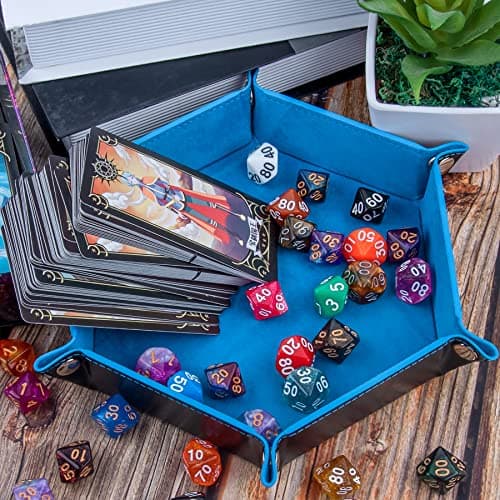 SIQUK Dice Tray for Dice Games