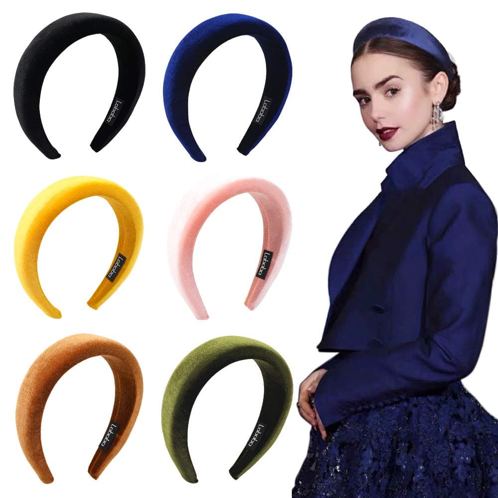 Ivyu 6-Pc Velvet-Padded Women's Hair Headbands Accessories