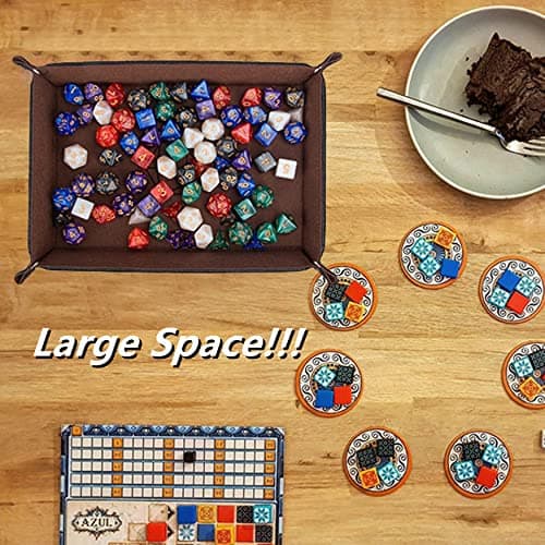 KISLANE Folding Dice Tray for DND, RPG, MTG & More