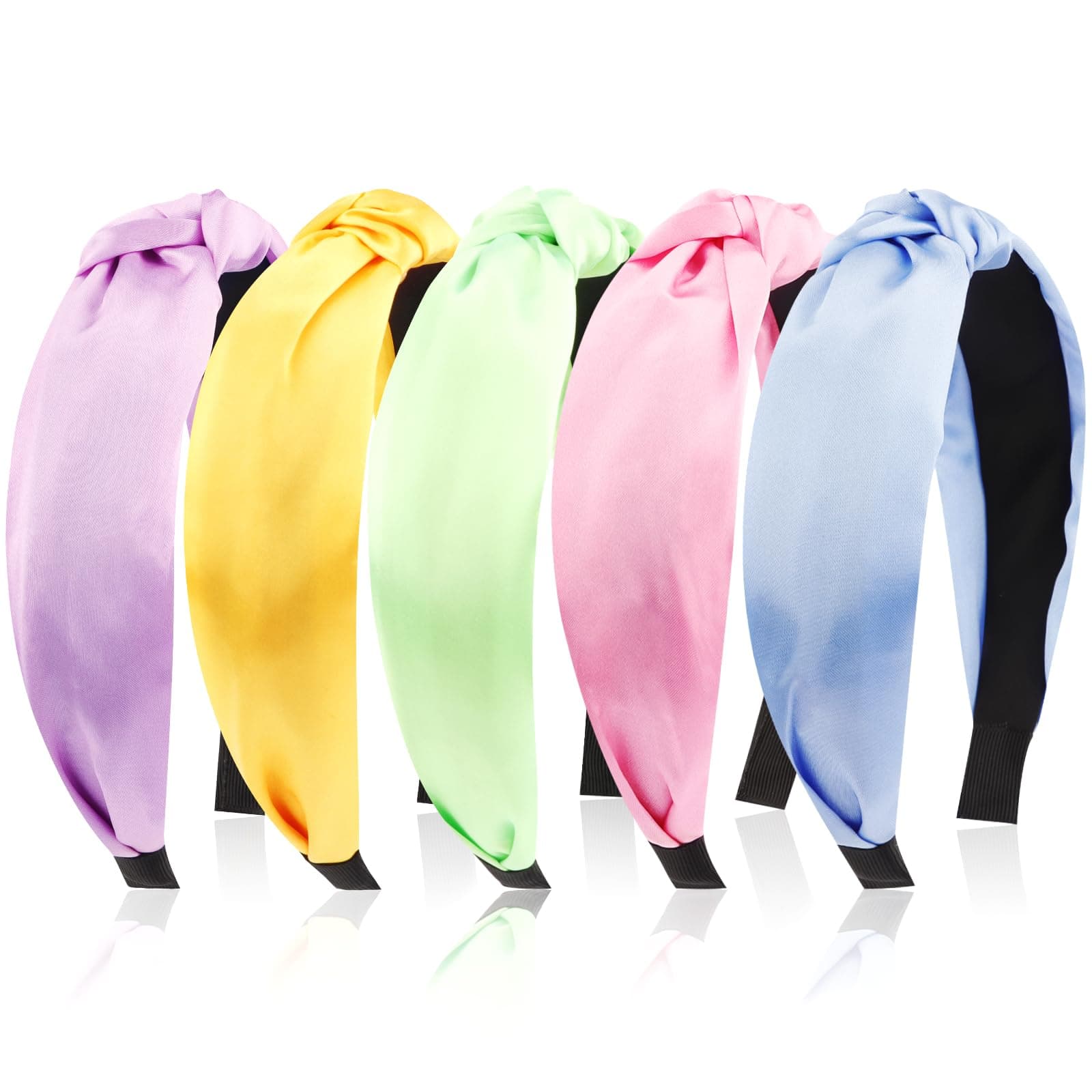 Women & Girls Stylish 5PCS Knotted Headbands