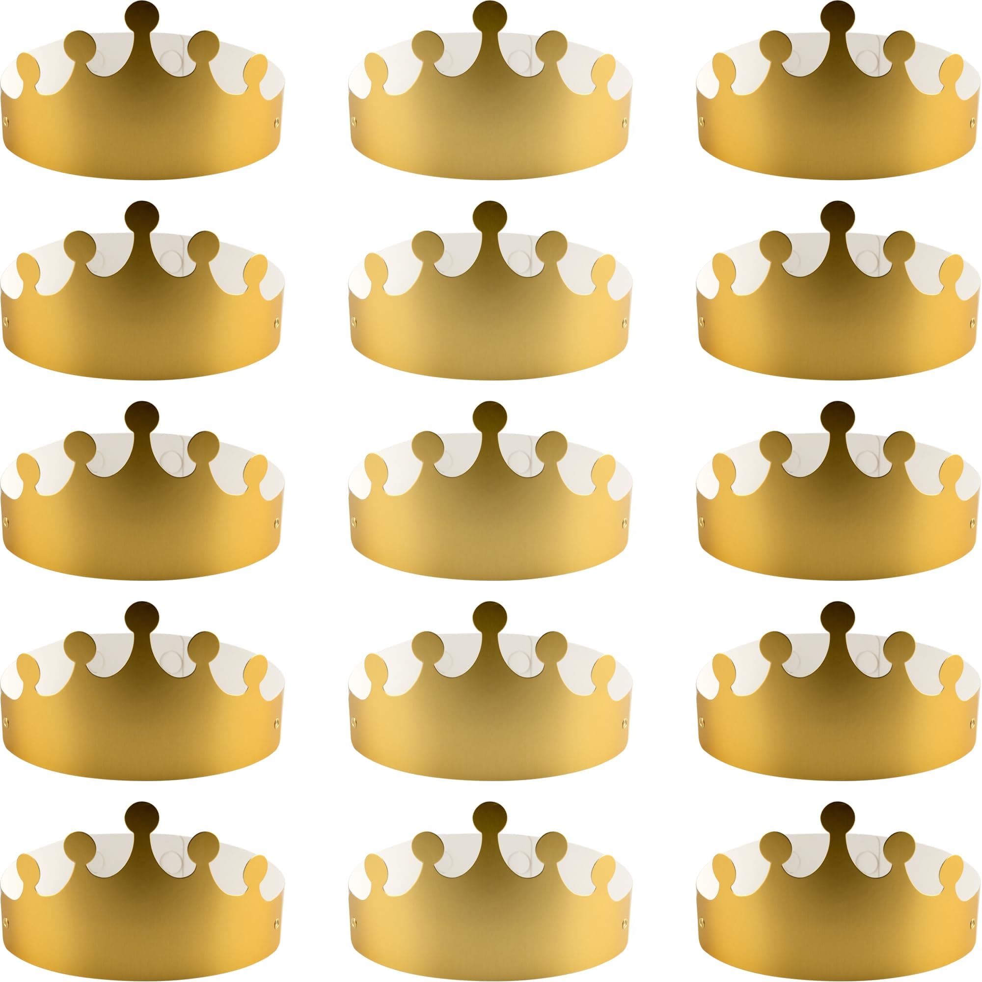 IFAMIO Golden King Crowns for Birthday, Baby Shower, New Year, Wedding Anniversary