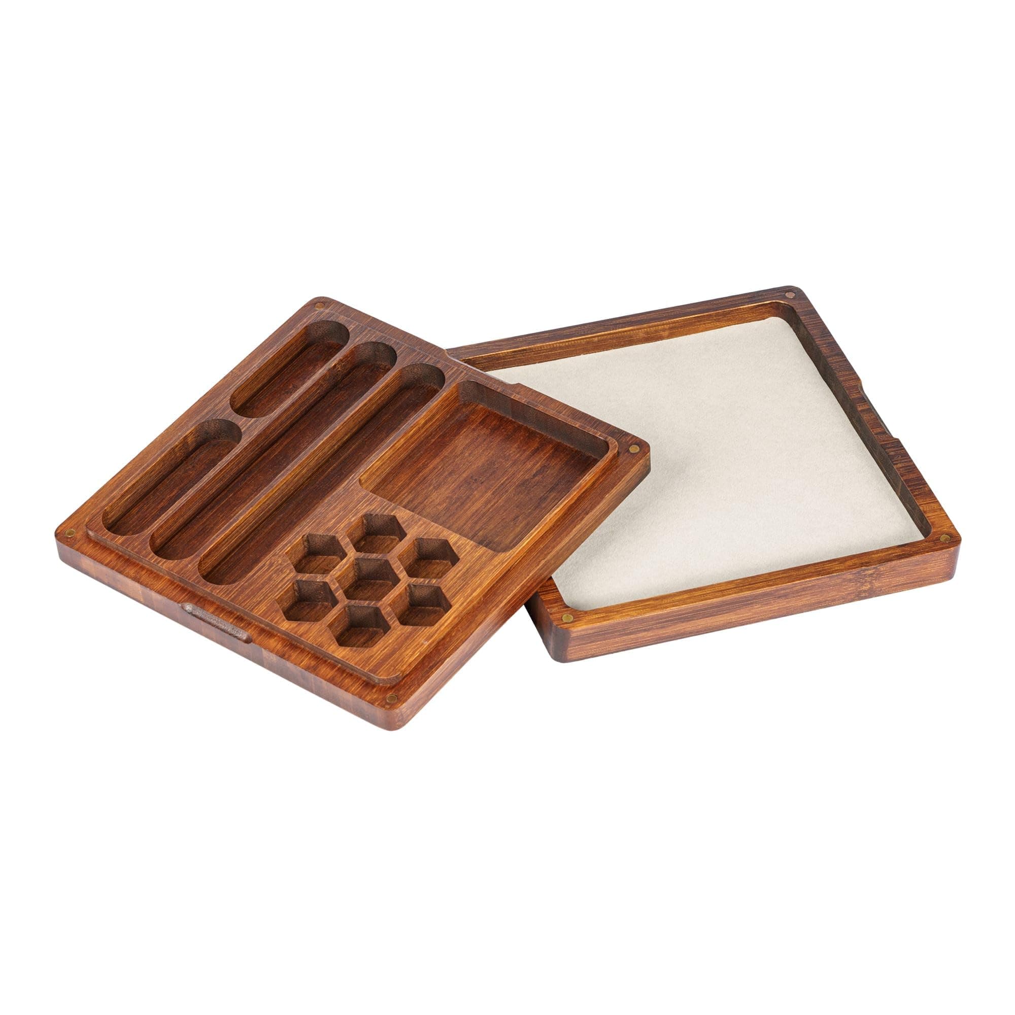 UDIXI 2-in-1 DND Dice Box with Magnetic Lid & Holder | Holds 6 Sets of Polyhedral Dice