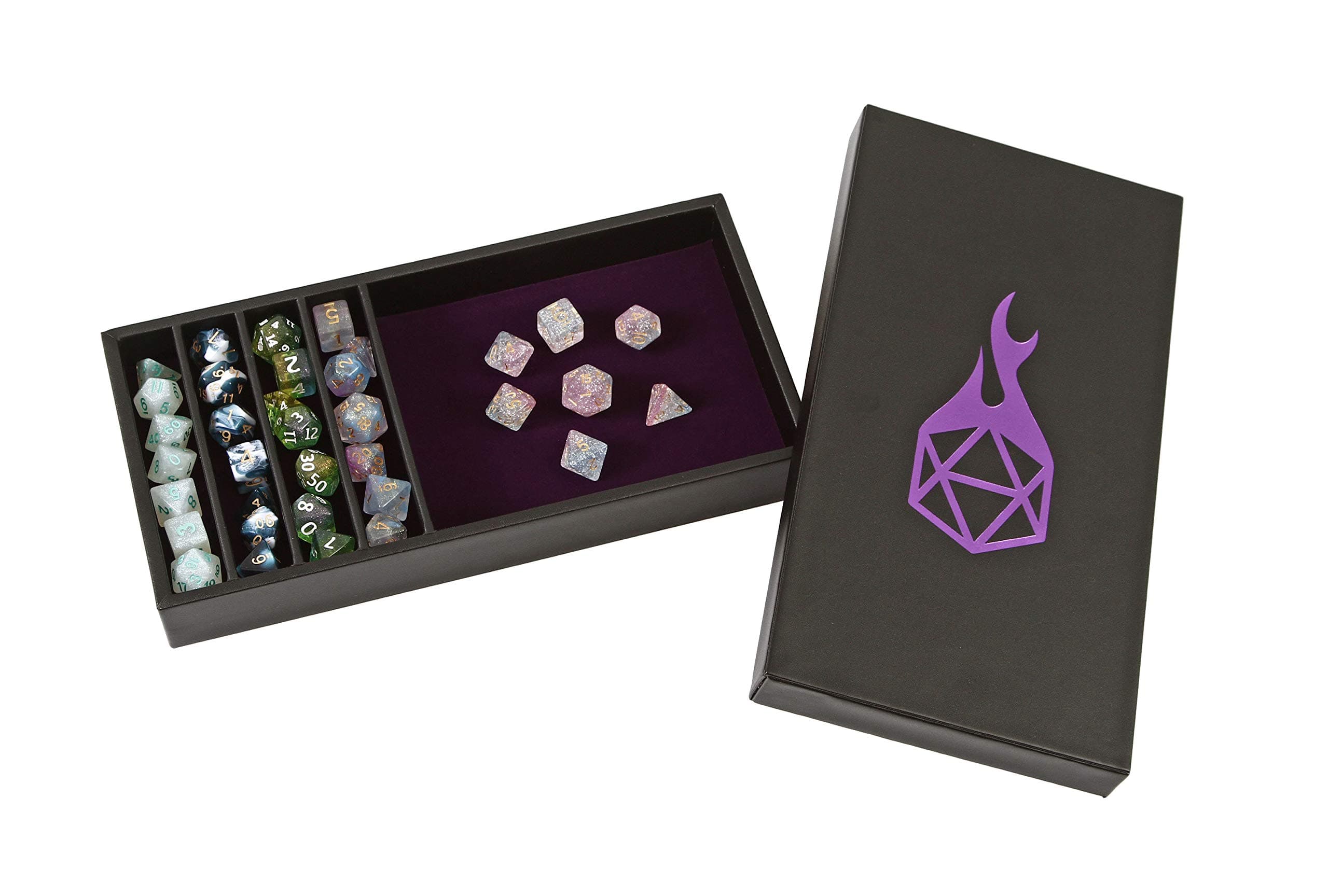 Forged Dice Co. Dice Battle Pit Dice Tray - 2-in-1 Rolling Tray and Storage for D&D and RPG Gaming