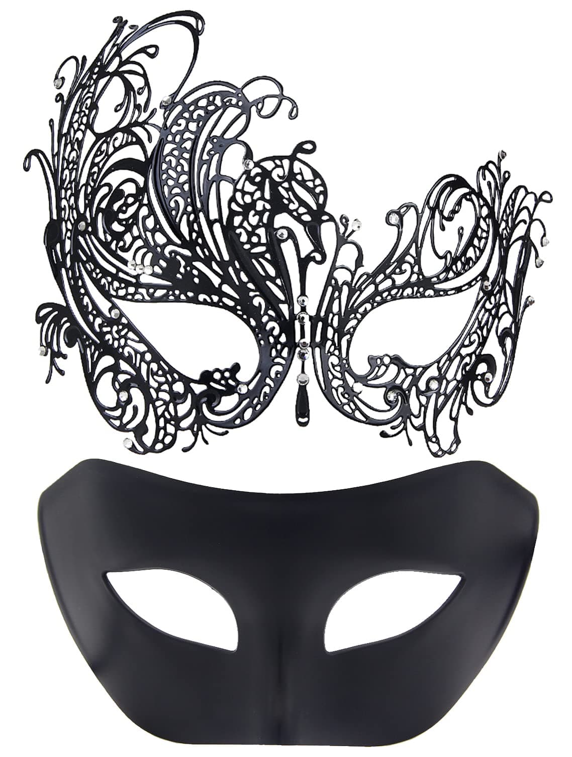 Couple Venetian Masquerade Mask
