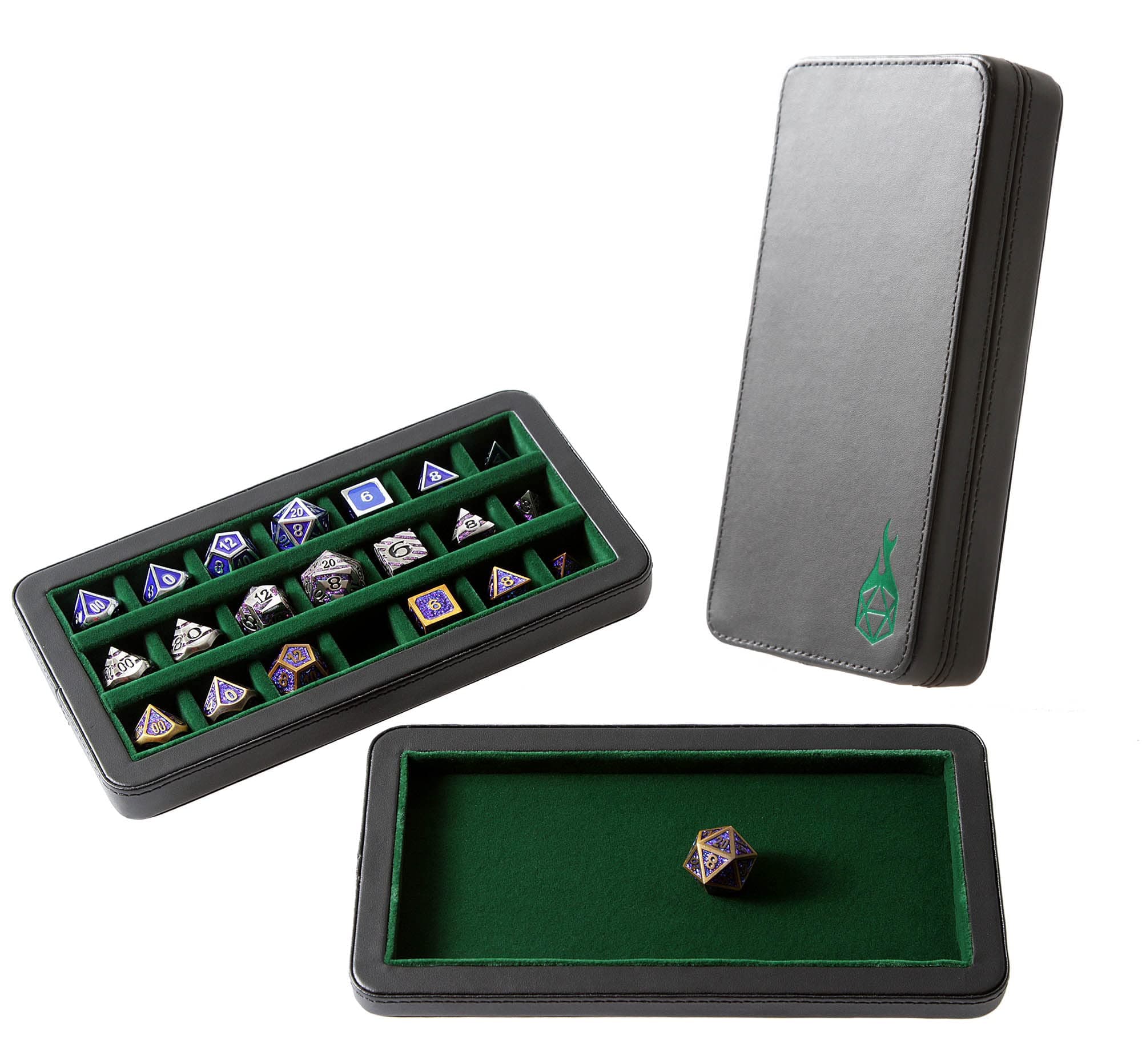 Forged Dice Co. Reliquary Divided Dice Case with Dice Tray for Polyhedral Dice Sets