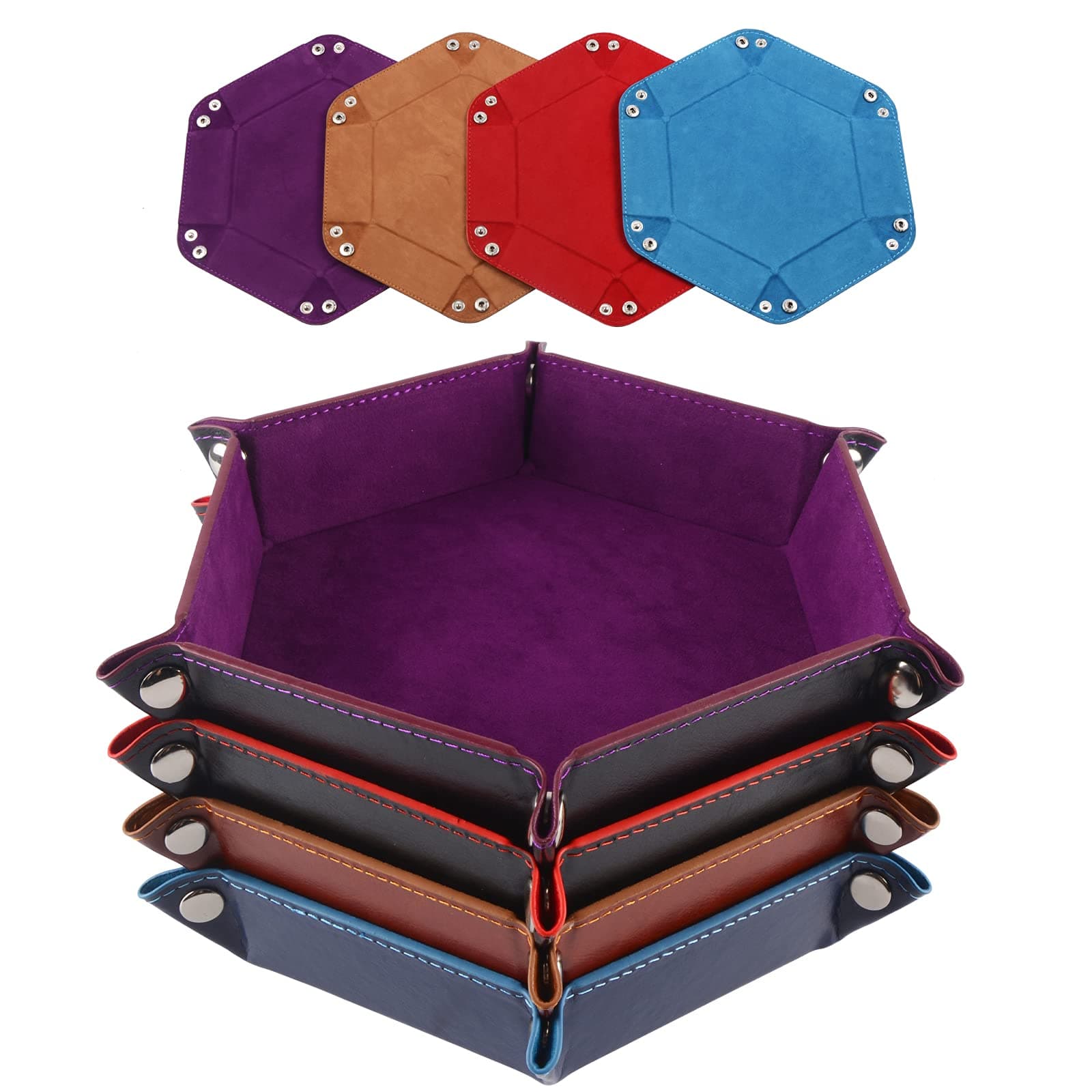 Folding Dice Tray Set for RPG DND Table Games
