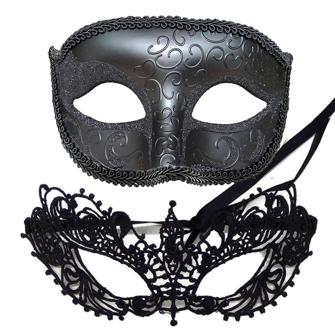 Venetian Masquerade Masks for Couples