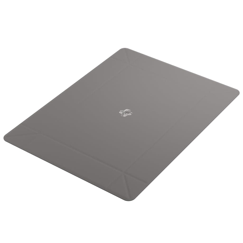 Gamegenic Magnetic Dice Tray - Control Your Roll, Black/Gray Rectangular