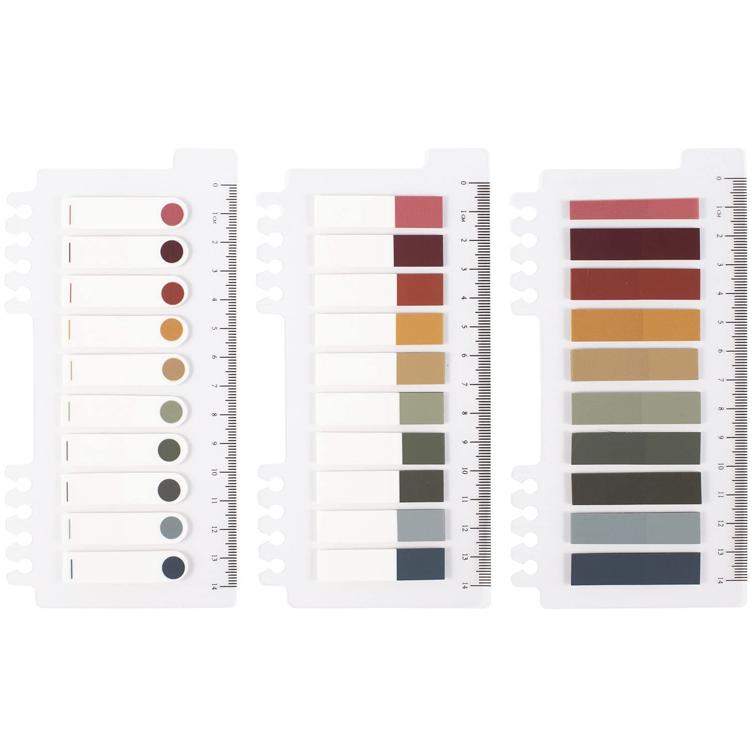 Morandi Colorful Macaron Memo Stickers, 200 Pieces/Pack, for Books & Folders