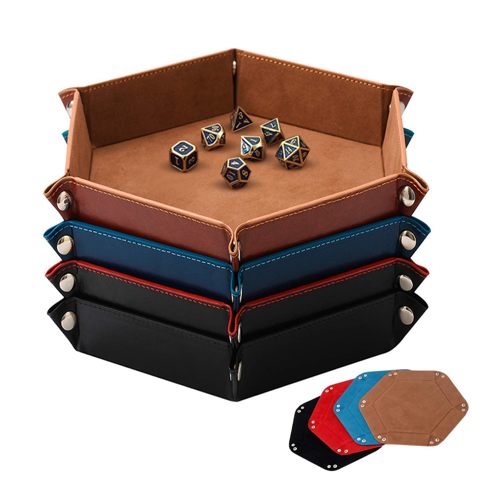 SHYVIA Metal Dice Tray for RPG & DND Table Games