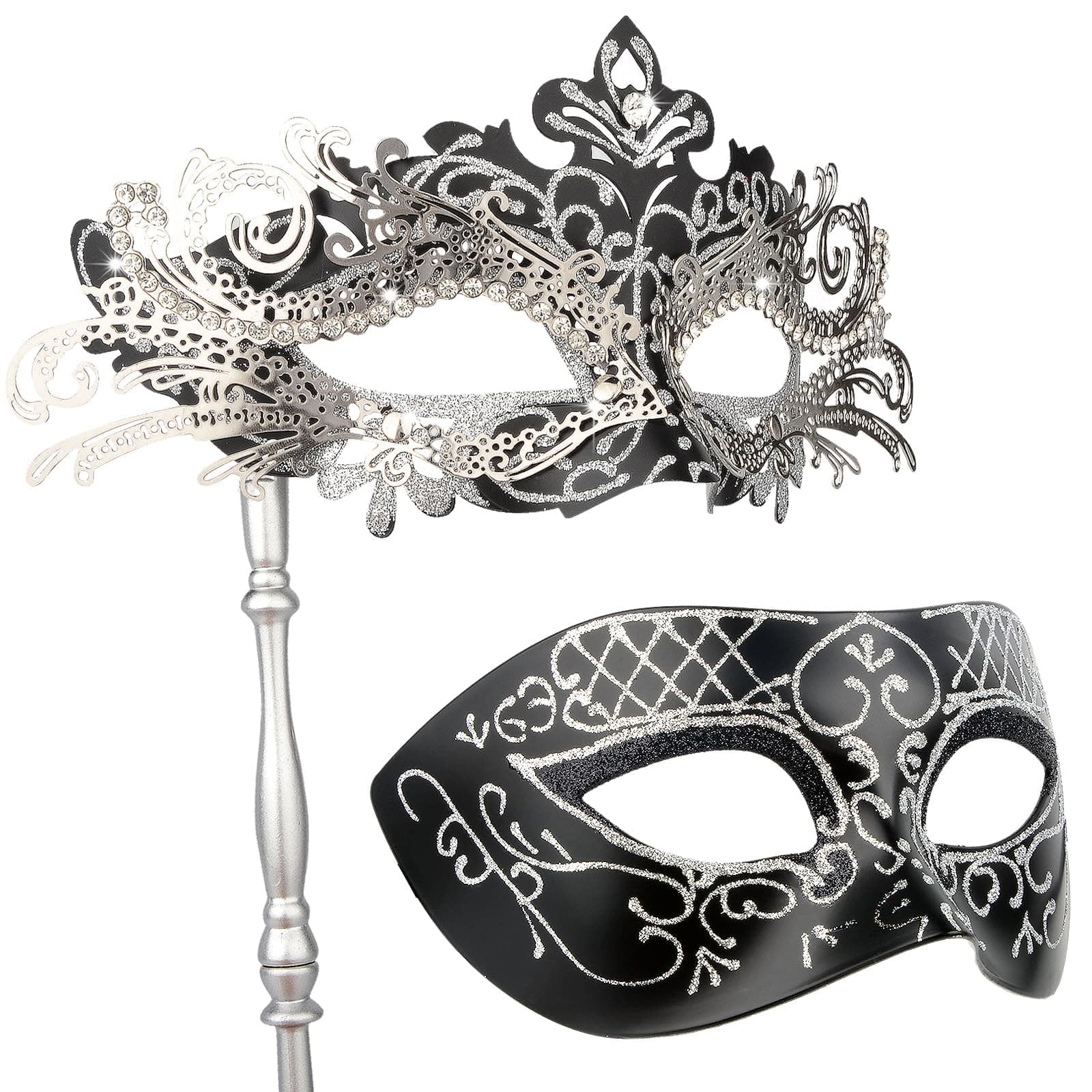 Hoshin Masquerade Mask for Women Couple Mardi Gras Decorations