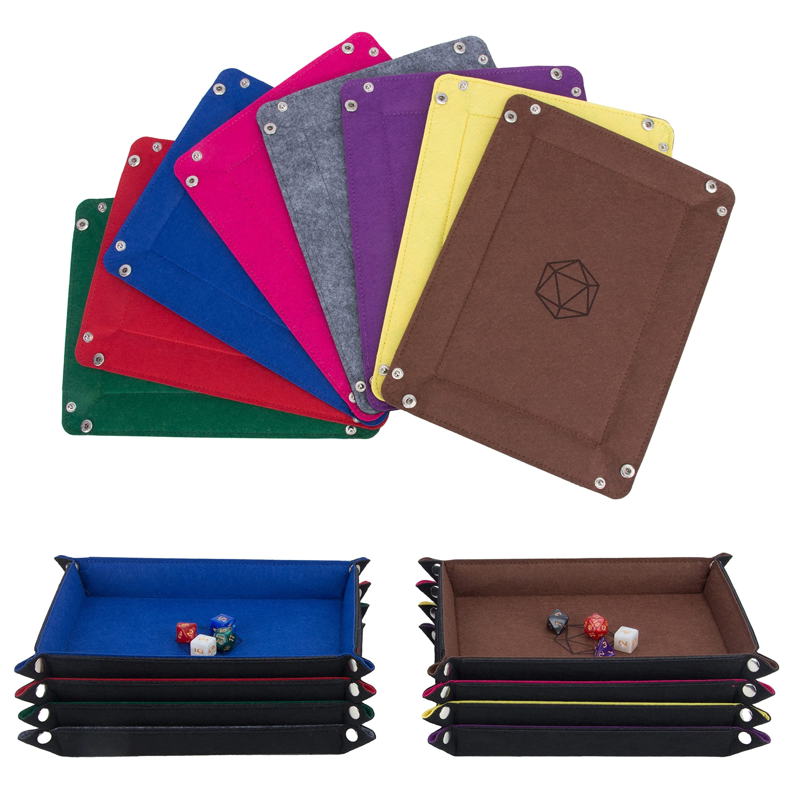 KISLANE Folding Dice Tray for DND, RPG, MTG & More